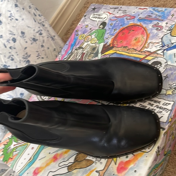 Renvy Women's Debby Leather Block Heel - Picture 6 of 6